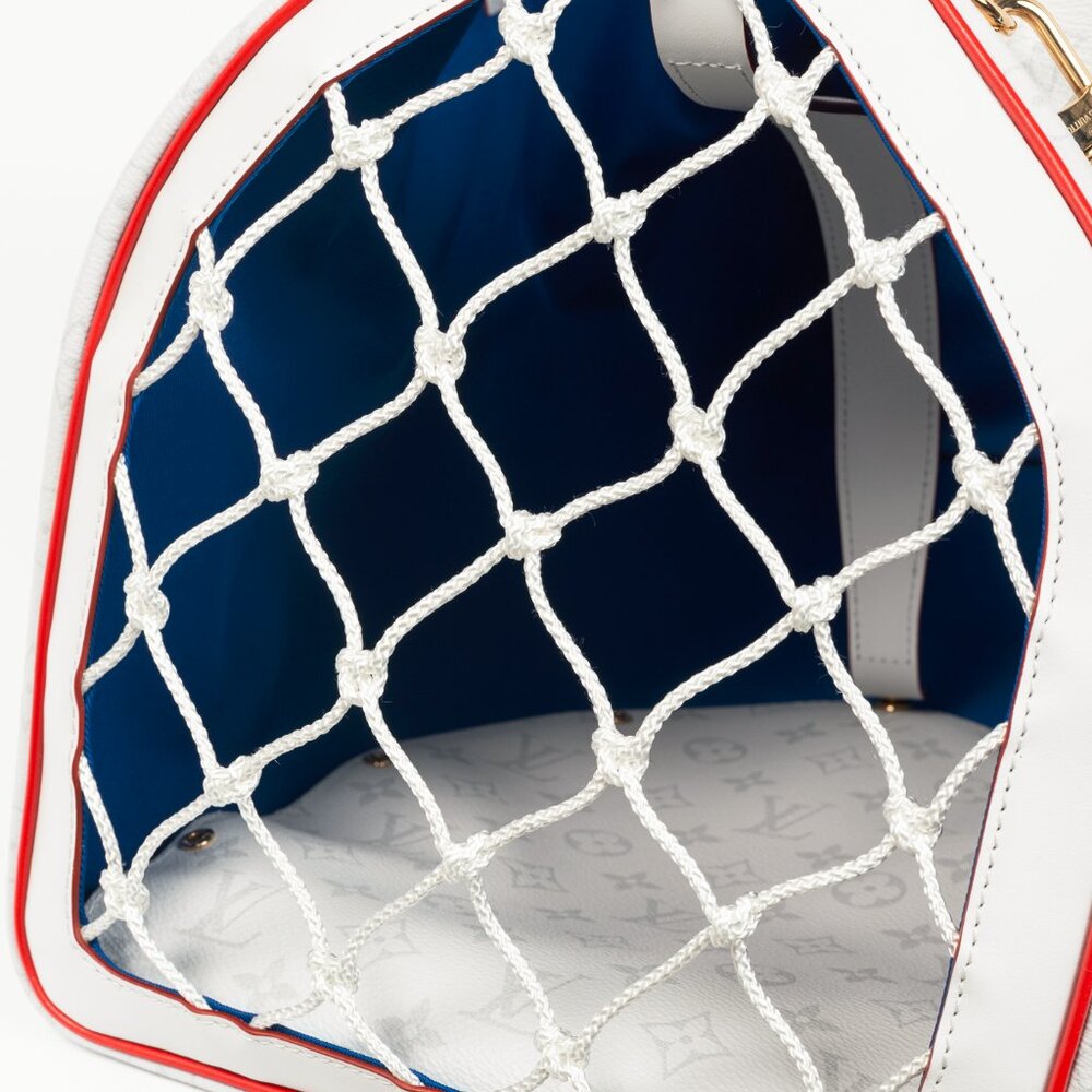 Louis Vuitton x NBA Keepall 55 Bandouliere Basketball Antarctica Monogram Duffle - Picture 14 of 16